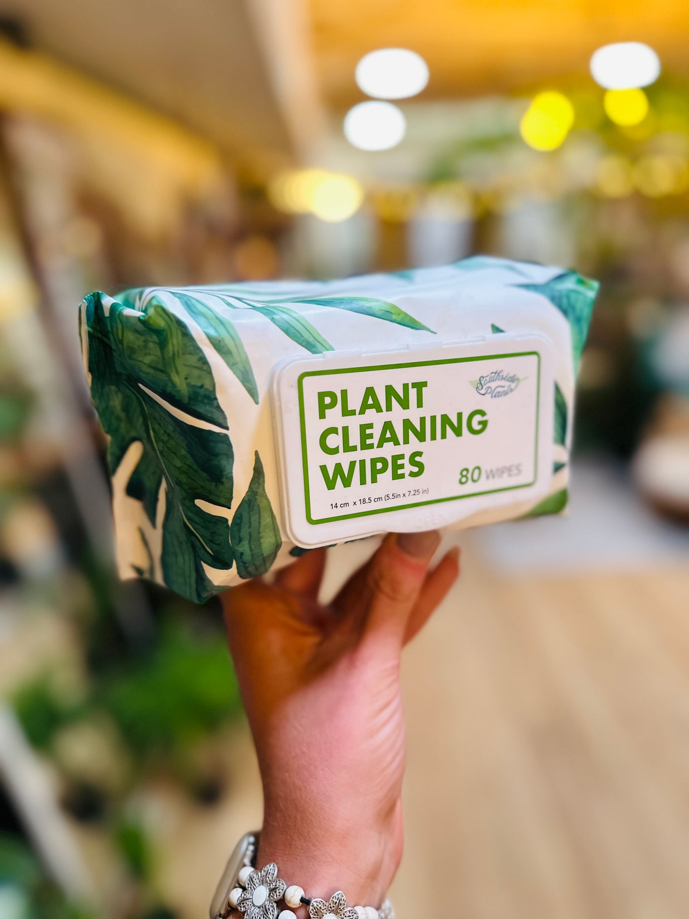 Houseplant Cleaning & Dusting Wipes