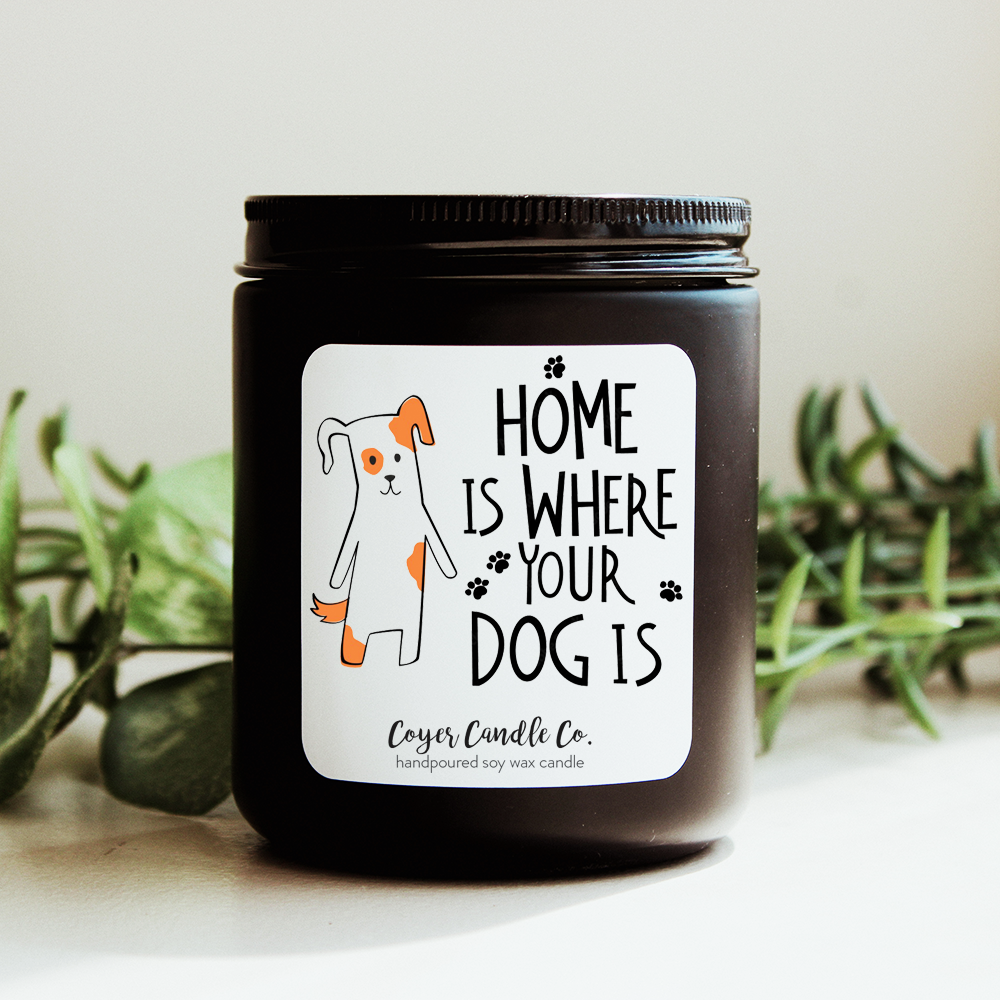 9 oz. Candle Home Is Where Your Dog Is / Driftwood